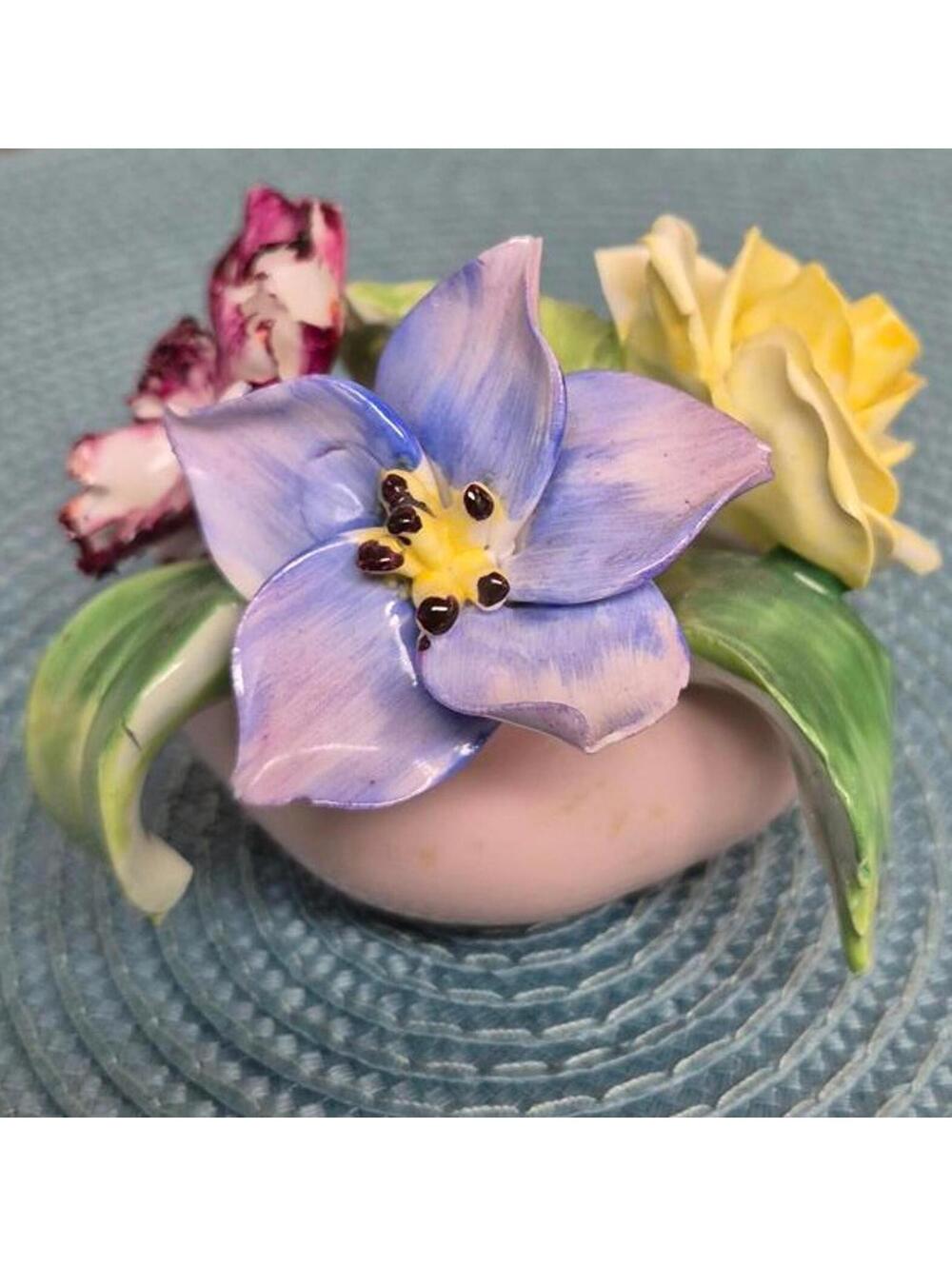 Staffordshire Floral Bone China Flower Arrangement
